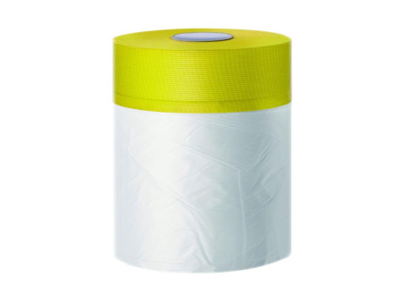 WESTEX Kombi Mask Ruban toile 2en1, 550 mm x 20 m, jaune