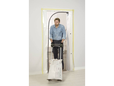 WESTEX Porte anti-poussière PEBD, (L)1.200 x (H)2.200 mm