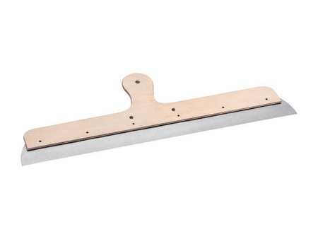 WESTEX Spatule pour façade en acier, poignée en bois, 600 mm