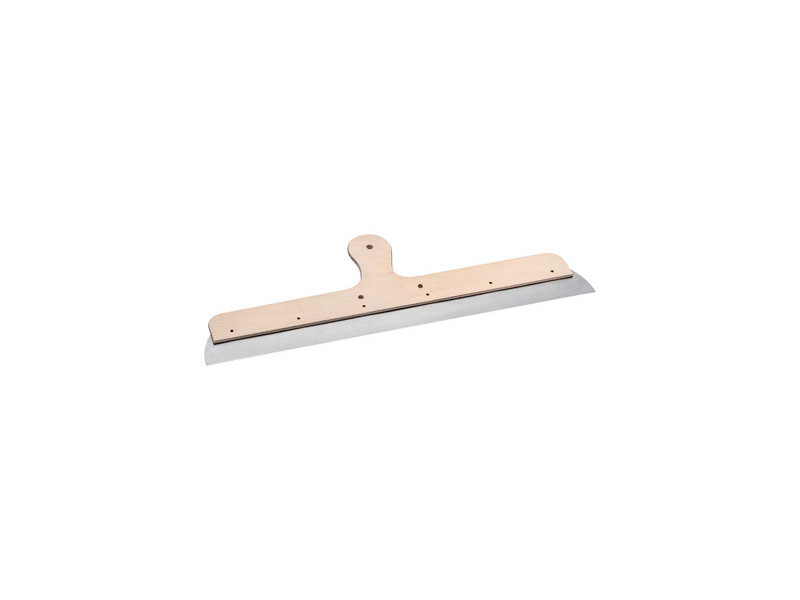 WESTEX Spatule pour façade en acier, poignée en bois, 600 mm
