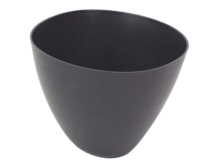 WESTEX Bol à plâtre, diamètre : 120 mm, noir