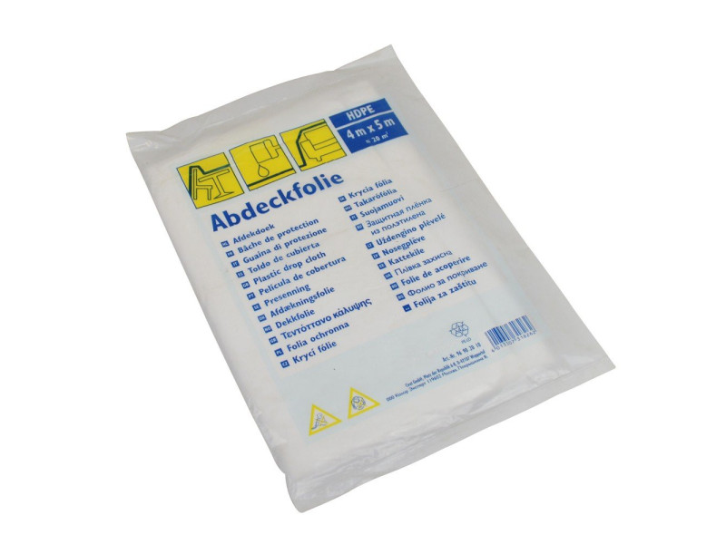WESTEX Bâche de protection standard, HDPE, transparent