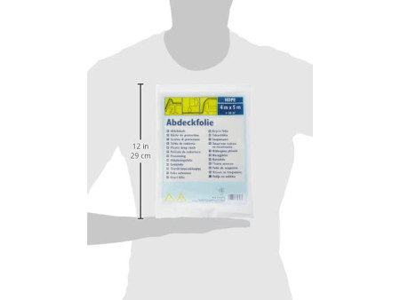 WESTEX Bâche de protection standard, HDPE, transparent