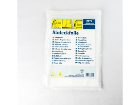 WESTEX Bâche de protection standard, HDPE, transparent
