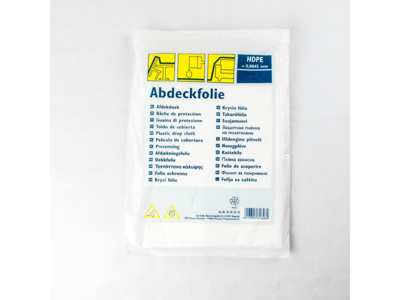 WESTEX Bâche de protection standard, HDPE, transparent