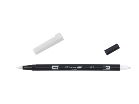 Tombow Feutre double pointe 'DUAL BRUSH PEN ABT' cool grey 1
