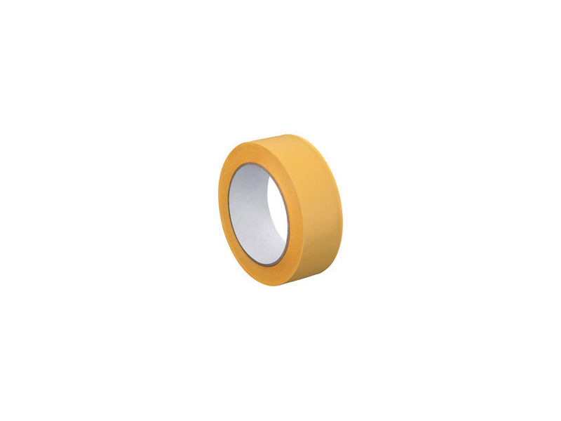 WESTEX Ruban de plâtrage PVC rainuré, 38 mm x 33 m, jaune