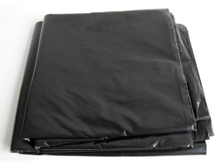 WESTEX Bâche de chantier LDPE, 75 microns, 4 x 5m, noir