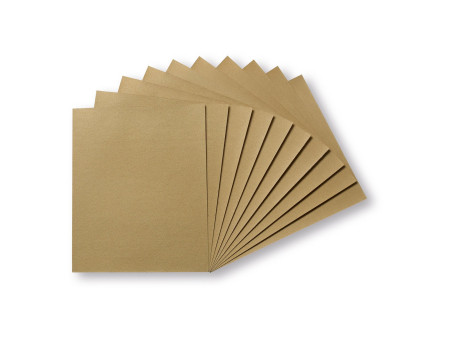 WESTEX Set de papier abrasif Flint, K80/100/120/180/240