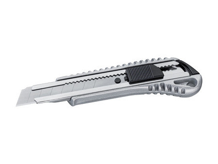 WESTEX Cutter, alu coulé sous pression, lame: 18 mm, argent