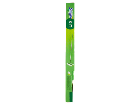 Swiffer Kit de démarrage balai, serpillères humides/sèches