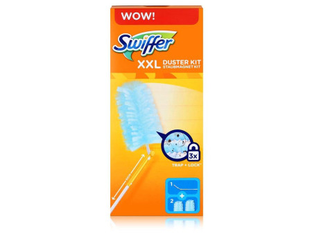 Swiffer Kit de démarrage plumeau-magnétique XXL, 1 manche