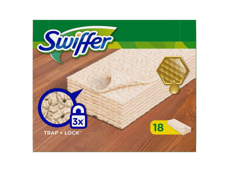 Swiffer Serpillère à sec 'bois & parquet', pack de rechange