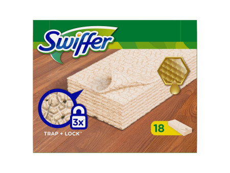 Swiffer Serpillère à sec 'bois & parquet', pack de rechange