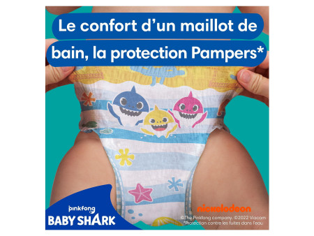 Pampers Couches-culottes de bain Splashers taille 3 - 4