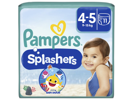 Pampers Couches-culottes de bain Splashers taille 4 - 5