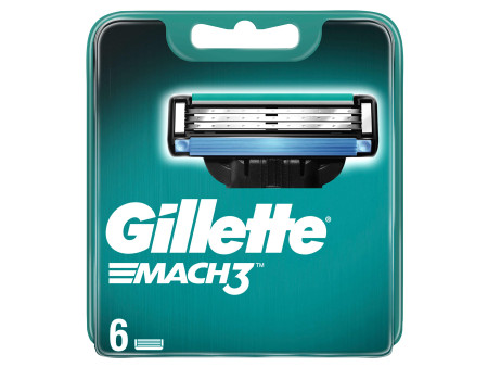 Gillette Lames de rechange Mach3, paquet de 6