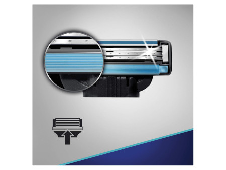 Gillette Lames de rechange Mach3, paquet de 6