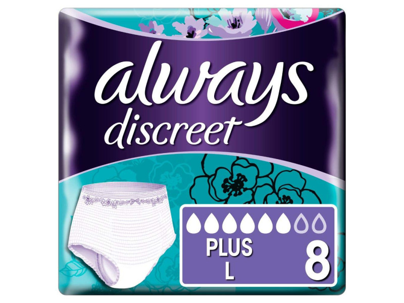 always discreet Culotte pour incontinence Plus, taille: L
