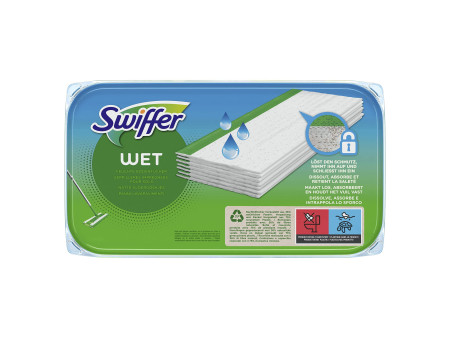 Swiffer Wet Serpillère humide, pack de recharge