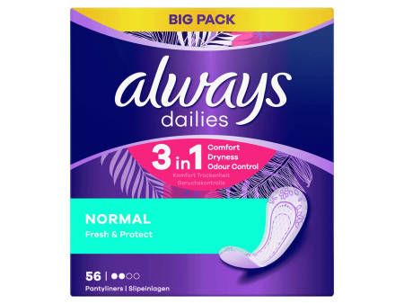 always dailies Protège-slip Fresh&Protect Normal Fresh