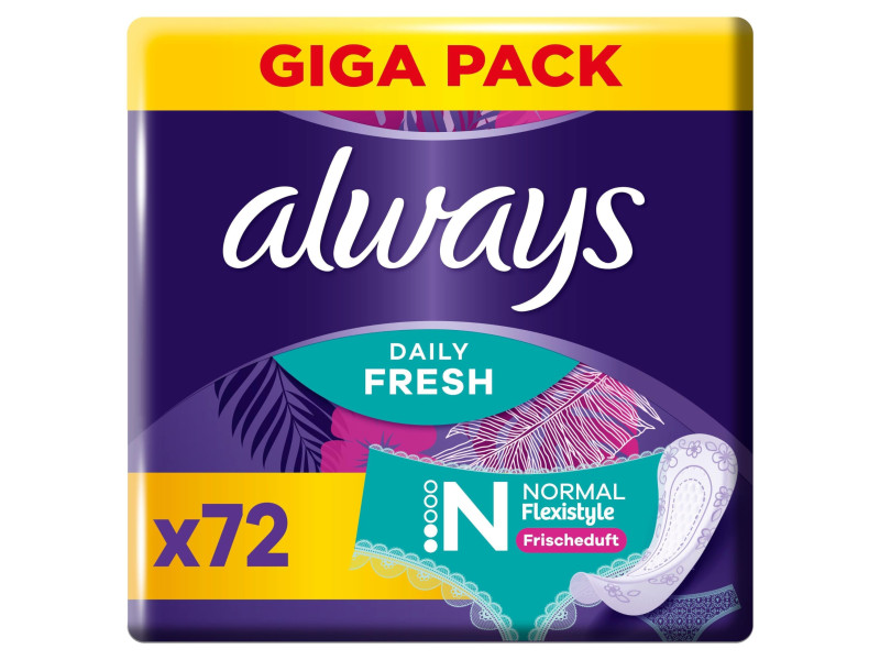 always Protège-slip Daily Fresh Flexistyle Normal, Gigapack