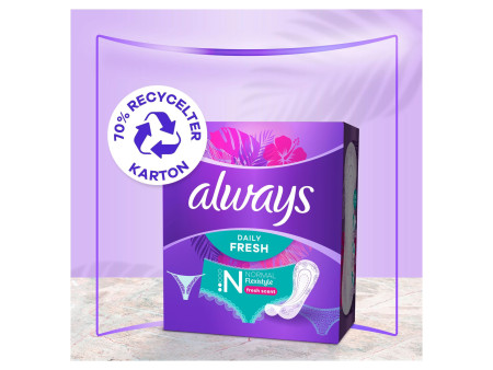 always Protège-slip Daily Fresh Flexistyle Normal, Gigapack