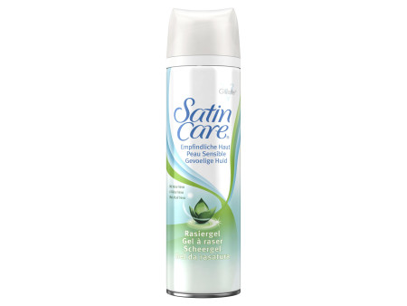 Gillette for Women Gel de rasage Satin Care Aloe Vera, 75 ml