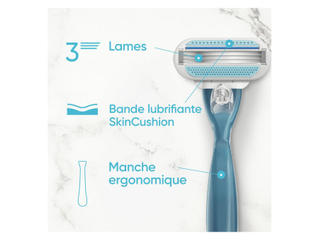 Gillette for Women Lames de rechange Venus Smooth, pack de 4