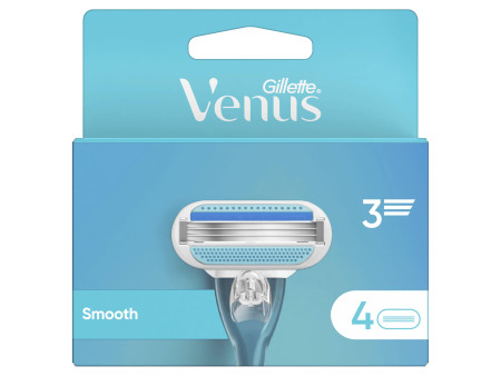 Gillette for Women Lames de rechange Venus Smooth, pack de 4