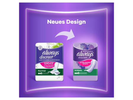 always discreet Serviette pour fuites urinaires Normal