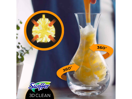 Swiffer Plumeau magnétique anti-poussière 3D XXL