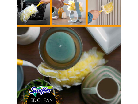 Swiffer Plumeau magnétique anti-poussière 3D XXL