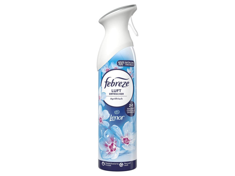 febreze Spray désodorisant Lenor Fraîcheur d'avril, 185 ml