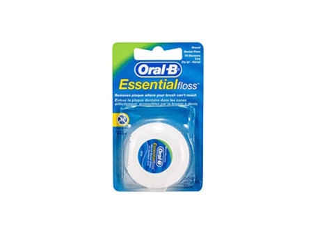 Oral-B Fil dentaire Essentialfloss, 50 m, goût de menthe