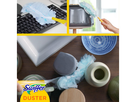 Swiffer Kit de démarrage plumeau-magnétique au parfum
