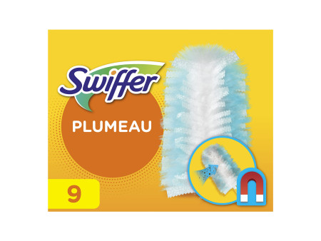 Swiffer Plumeau magnétique parfum febreze, pack de 9