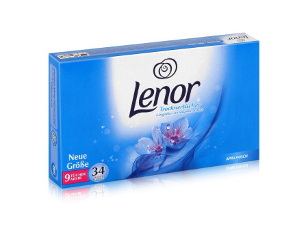 Lenor Lingettes pour sèche-linge 'Fraîcheur d'avril'
