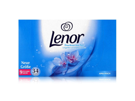 Lenor Lingettes pour sèche-linge 'Fraîcheur d'avril'