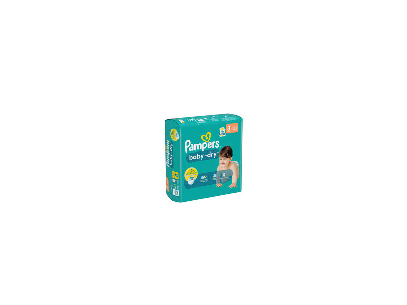 Pampers Couche baby-dry, taille 7 Extra Large, Single Pack