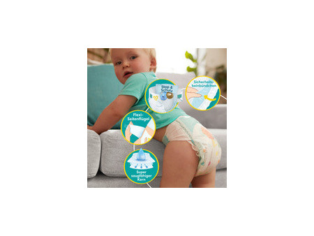Pampers Couche baby-dry, taille 7 Extra Large, Single Pack