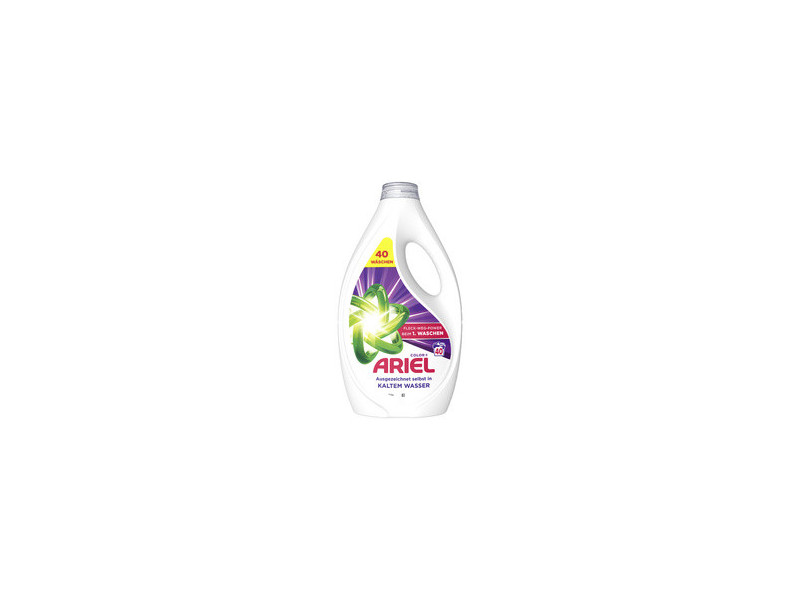 ARIEL Lessive liquide Color+, 1,8 litres, 40 lavages
