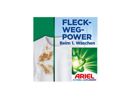 ARIEL Lessive en poudre Universal+, 4,95 kg - 90 lavages