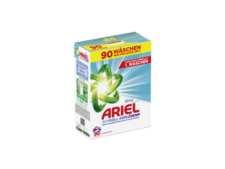 ARIEL Lessive poudre febreze Fraîcheur, 4,95 kg - 90 lavages