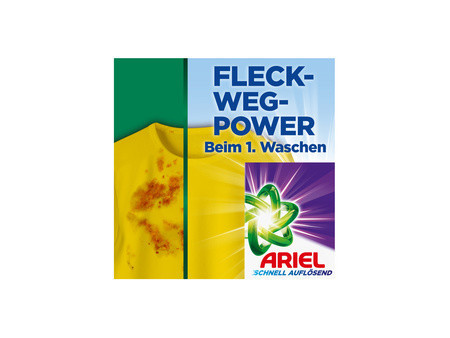 ARIEL Lessive en poudre Color+, 4,95 kg - 90 lavages