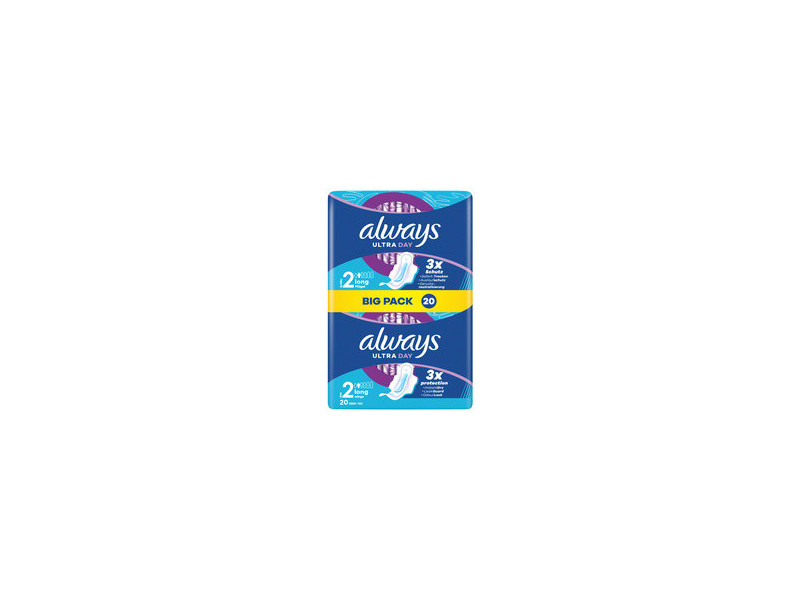 always ultra Serviette hygiénique Normal à ailettes, BigPack
