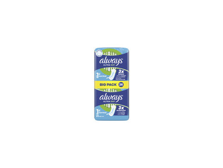 always ultra Serviette hygiénique Normal, BigPack, taille 1