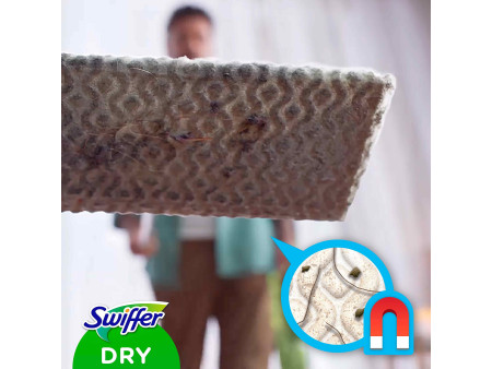 Swiffer Serpillère sèche au parfum febreze, pack de recharge