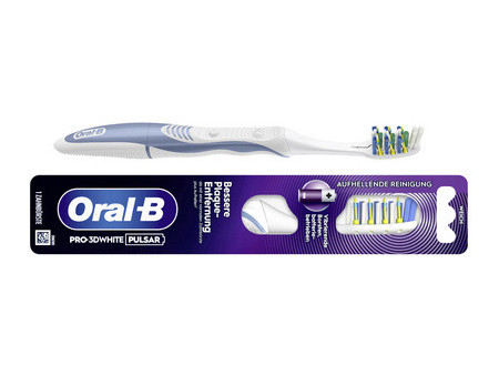 Oral-B Brosse à dents Pro-3D White Pulsar, à pile