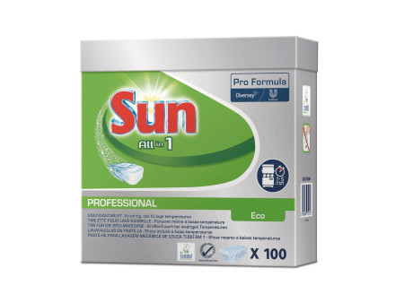 Sun Tablettes pour lave-vaisselle Professional All-in-1 Eco